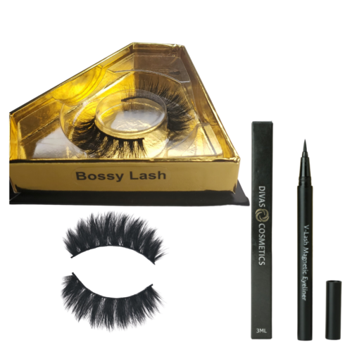 Bossy Kit - Magnetic Eyelashes and Liner