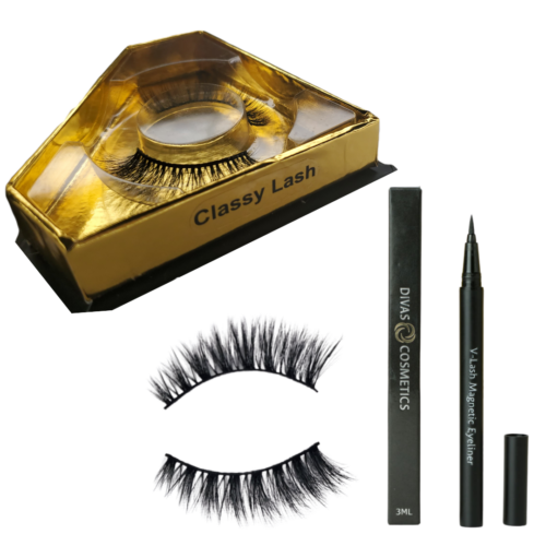 Classy Kit - Magnetic Eyelashes and Liner