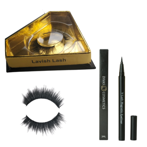 5D-Faux-Mink-Magnetic-Eyelashes-Lavish-Kit.png Lavish Kit - Magnetic Eyelashes and Liner