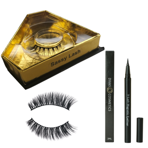 Sassy Kit - Magnetic Eyelashes and Liner