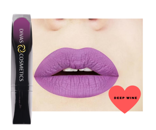 Matte Liquid Lipstick - Deep Wine