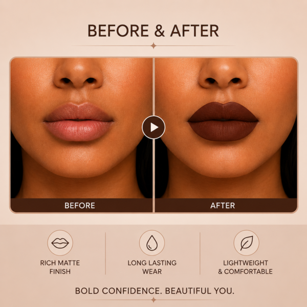 Liquid Matte Lipstick - FEARLESS