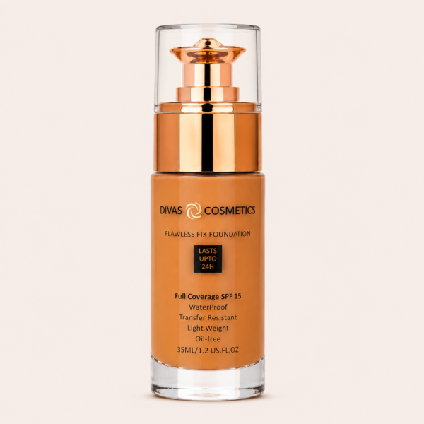 Divas Cosmetics Flawless Fix Foundation - HONEY Flawless Fix Foundation SPF 15 - Honey