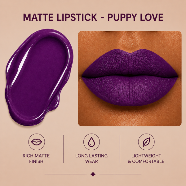 Liquid Matte Lipstick - PUPPY LOVE