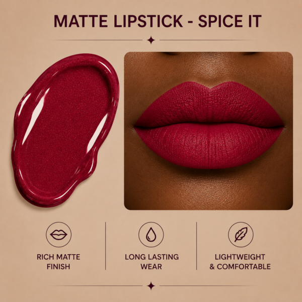 Liquid Matte Lipstick - SPICE IT